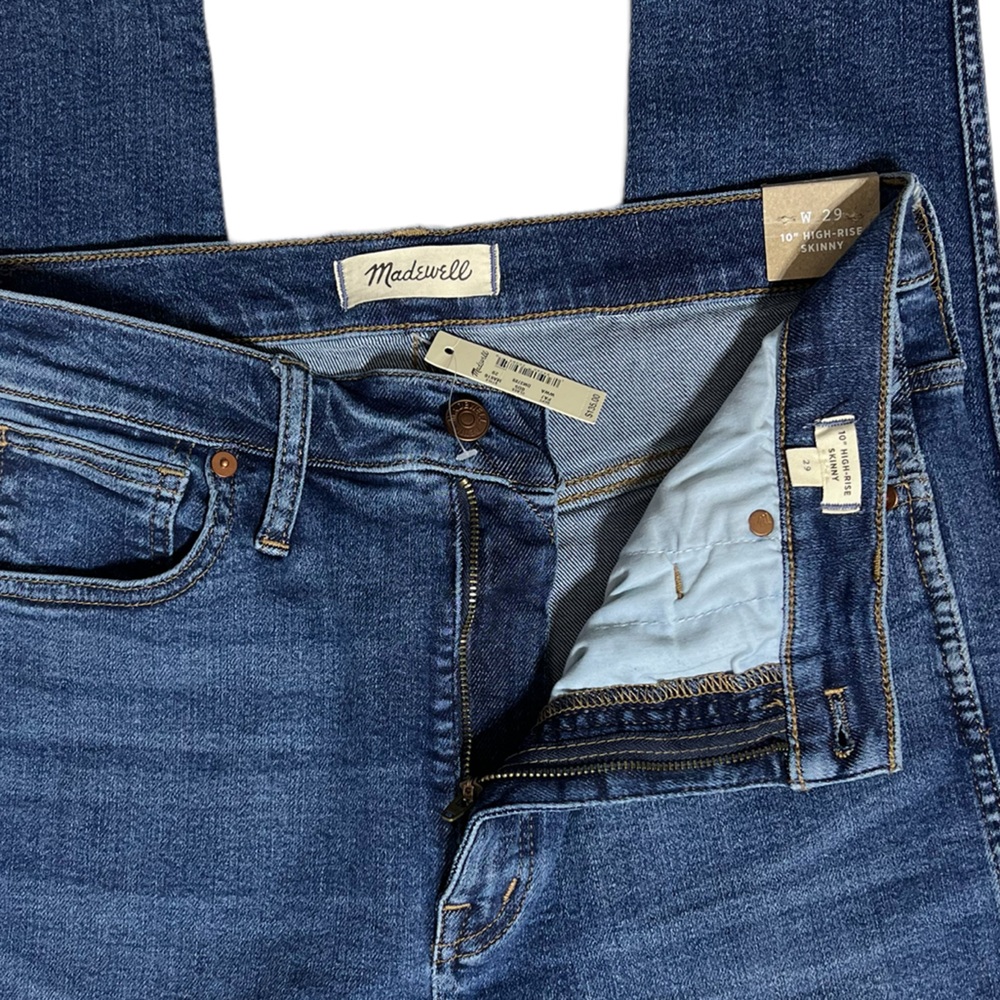 MADEWELL Women’s 10” High-Rise Skinny Jeans